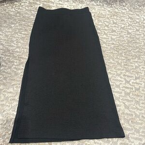 shein black skirt